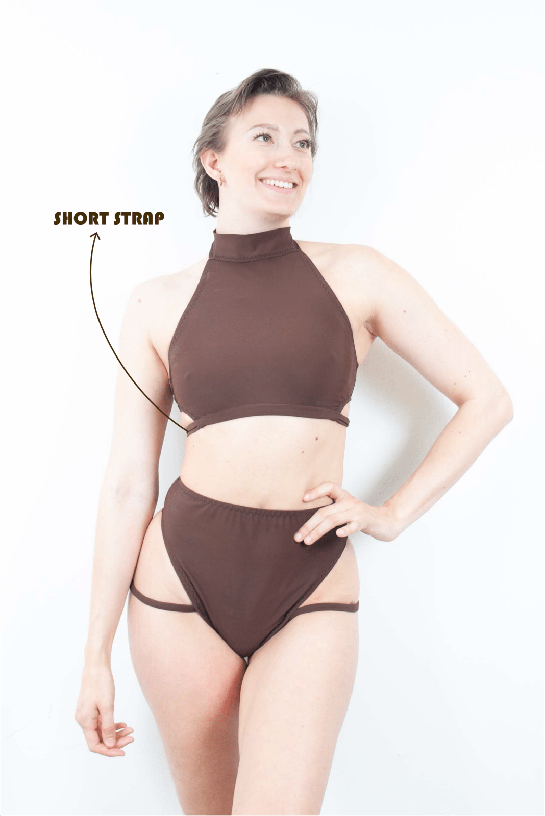 Luna Neckholder Top für Poledance - Louspolewearstudios