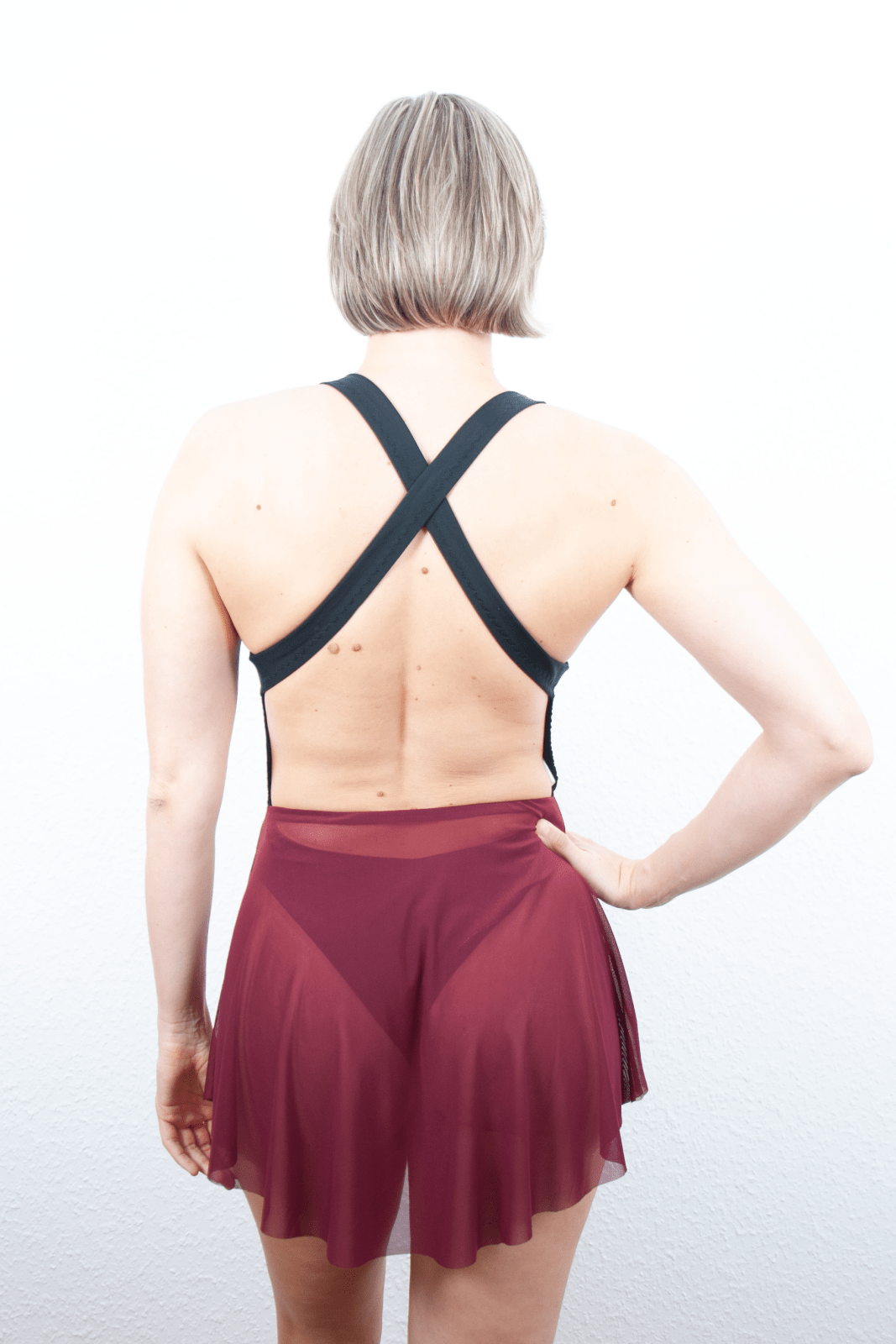 Veloura Mesh Skirt für Poledance - Louspolewearstudios